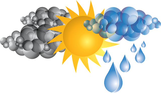 Image of the weather forecast for today